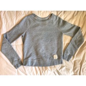 Abercrombie & Fitch Blue Long Sleeve Sweater